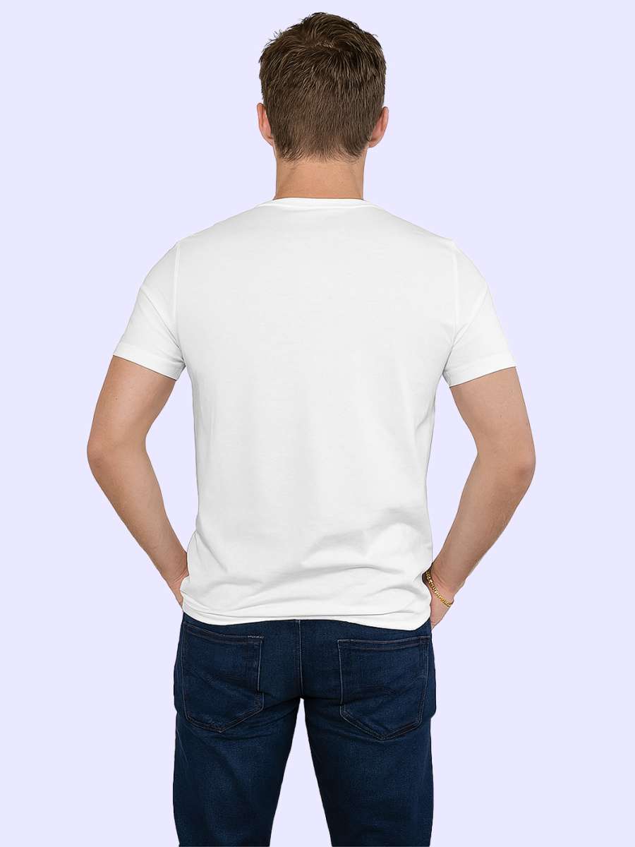 No Border T-Shirt For Men - Half Sleeve - Image 5