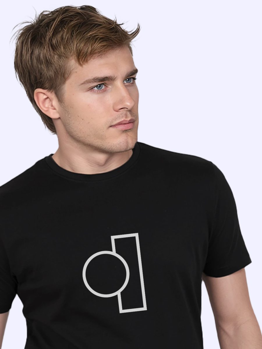 Shapes T-Shirt For Men - Half Sleeve - Image 2