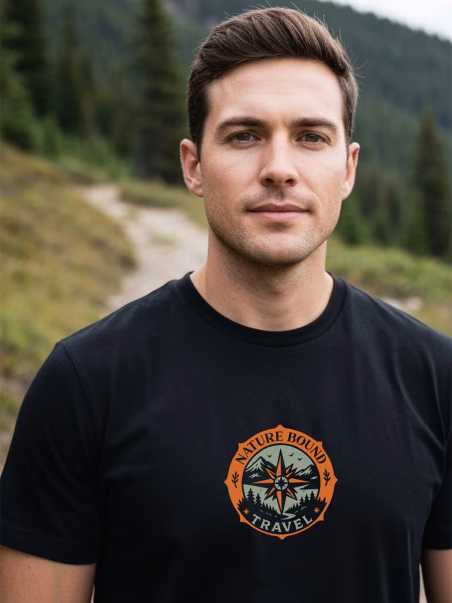 Nature Bound T-Shirt For Men - Half Sleeve