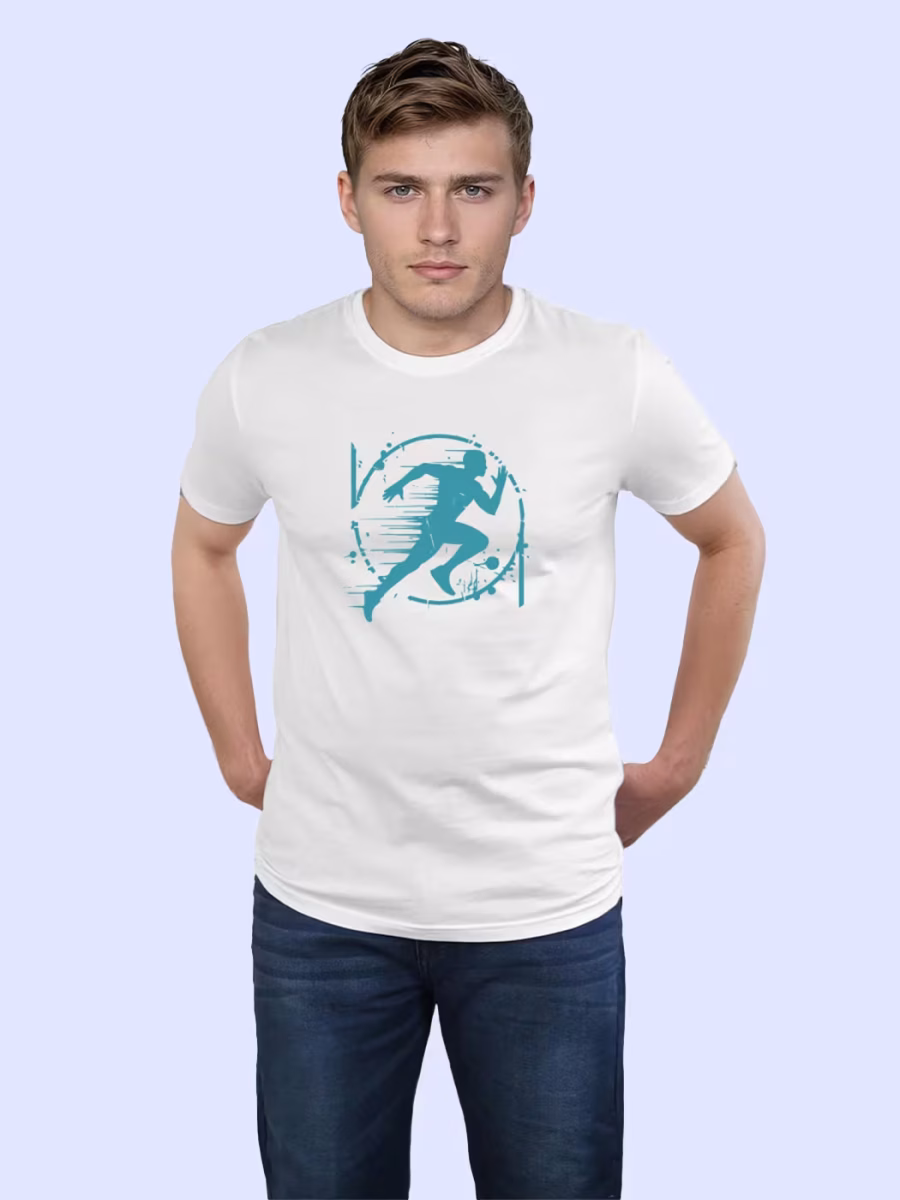 Chase Greatness T-Shirt For Men - Half Sleeve - Image 3