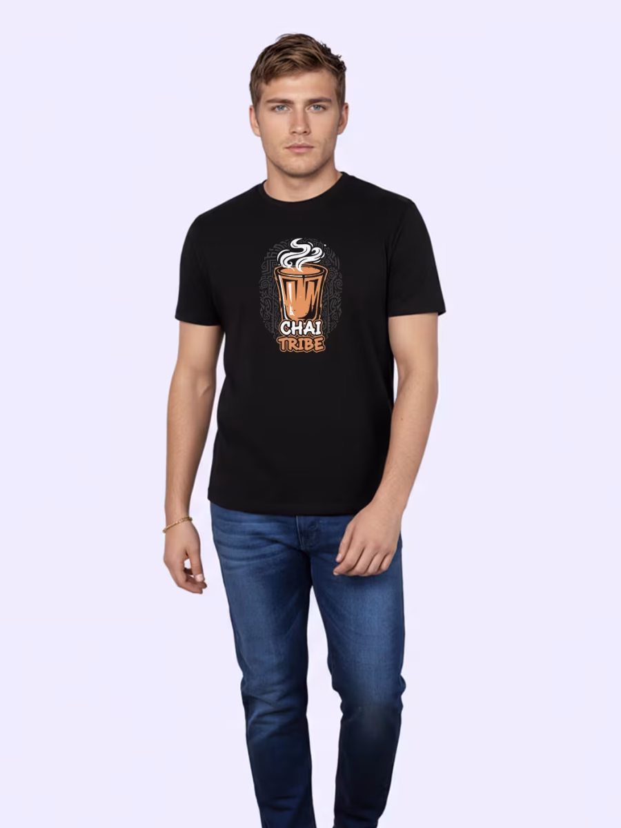 Chai Tribe T-Shirt For Men - Half Sleeve - Image 4
