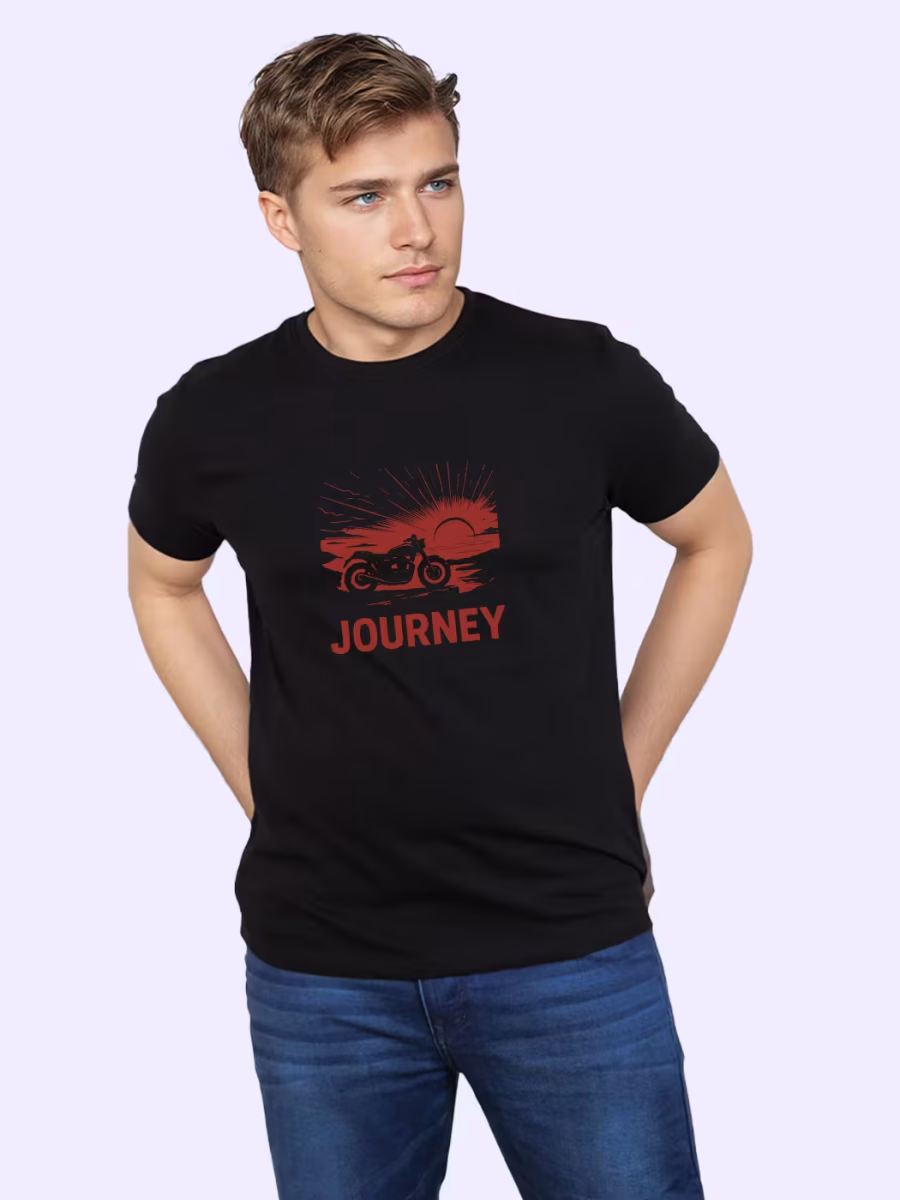 Journey T-Shirt For Men - Half Sleeve