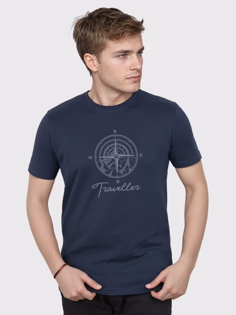 Traveller T-Shirt For Men - Half Sleeve